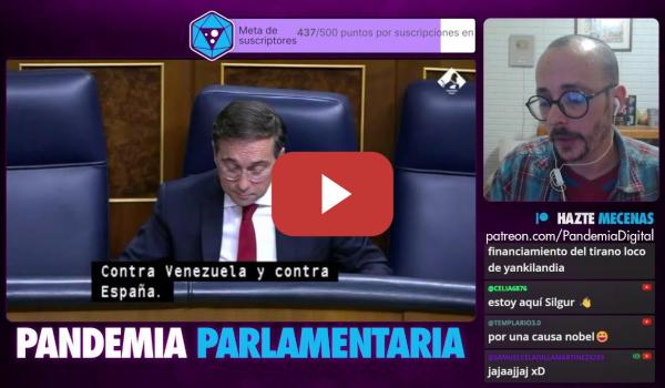 Embedded thumbnail for Vuelve Pandemia Parlamentaria: Comparecencia de Albares y esperpento de la derecha con Trump