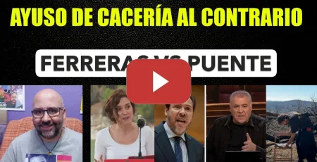 Embedded thumbnail for Óscar Puente VS Ferreras, Abascal de llorera y Rivera el campestre. Ayuso a por Jota Vaquerizo.