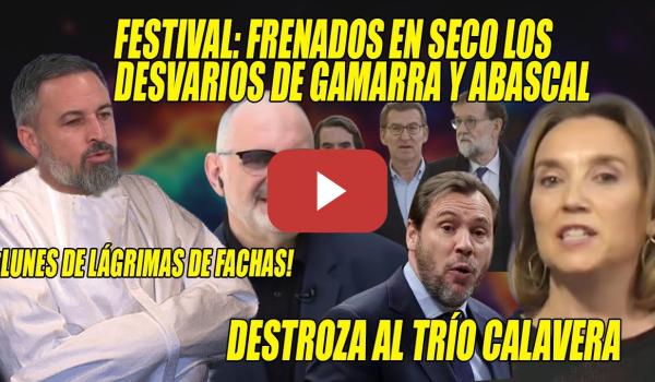 Embedded thumbnail for 💢LOSADA se DA UN FESTÍN con CHALADURAS de Feijóo, Abascal, Gamarra y Óscar PUENTE FINIQUITA a Aznar💢