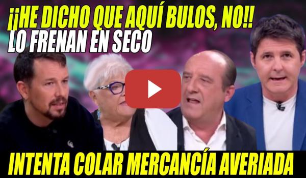 Embedded thumbnail for JEsús Cintora LE DA UN REPASO a TERTULIANO de la FACHOSFERA q INTENTA COLAR BULO en TVE- ¡Aquí NO!