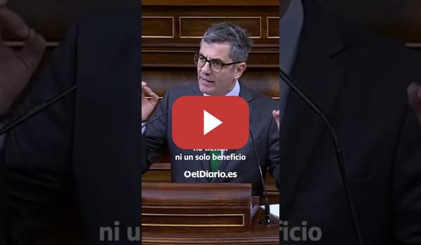 Embedded thumbnail for Bolaños carga contra Junts por su rechazo al escudo social: “Ni okupas ni okupos. No engañen"