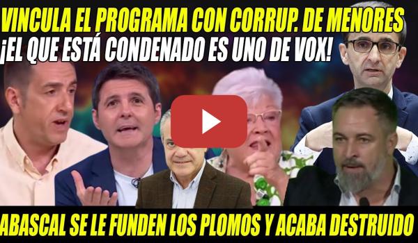 Embedded thumbnail for GRAVE DELIRIO de Marcos de Quinto y ABASCAL⚡Delgado, Cintora LES PLANTAN CARA⚡¡Pdt de TVE RESPONDE!