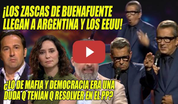 Embedded thumbnail for BUENAFUENTE ASESTA ZASCAS a Ayuso, Iker Jiménez, Milei, y se MOFA de Abascal, Trump y Musk🏆G3N0ClDI0