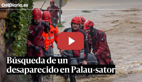 Embedded thumbnail for Un desaparecido en Catalunya por el temporal que afecta sobre todo a los ríos y el litoral de Girona