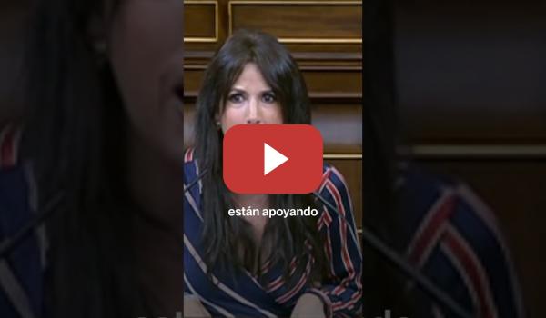Embedded thumbnail for Martina Velarde mostrando las mentiras del Gobierno sobre el embargo de armas a Israel.
