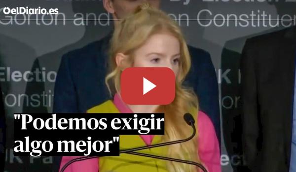 Embedded thumbnail for Hannah Spencer: la fontanera que ha hecho historia con el Partido Verde en Manchester