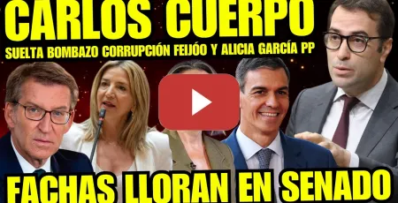 Embedded thumbnail for JUGADA MAESTRA DE CARLOS CUERPO CERRANDO LA BOCA A PEPERA ALICIA GARCÍA "BOMBA ESTALLA AL PP"