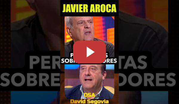 Embedded thumbnail for Javier Aroca. Hay desinformación porque hay periodistas SobreCogedores.