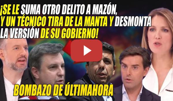 Embedded thumbnail for Otro DELITO ACORRALA a Mazón x los AUDIOS q MANIPULÓ de la AEMET🔥¡Se RETRASÓ la ALERTA!🔥Intxaurrondo