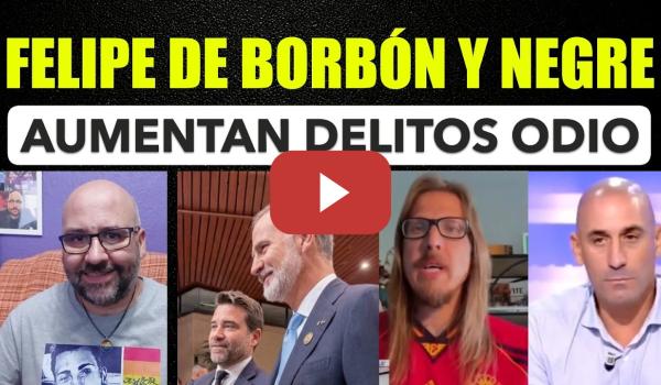 Embedded thumbnail for Felipe VI codeándose con Javier Negre. Aumentan delitos de odio gracias a la extrema derecha.