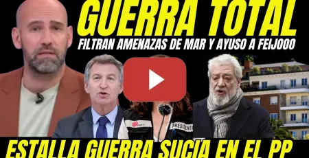 Embedded thumbnail for BOMBAZO "FILTRAN AMENAZAS A FEIJÓO DE MIGUEL ÁNGEL RODRÍGUEZ Y AYUSO POR DELATARLES COMPAR ATICO"
