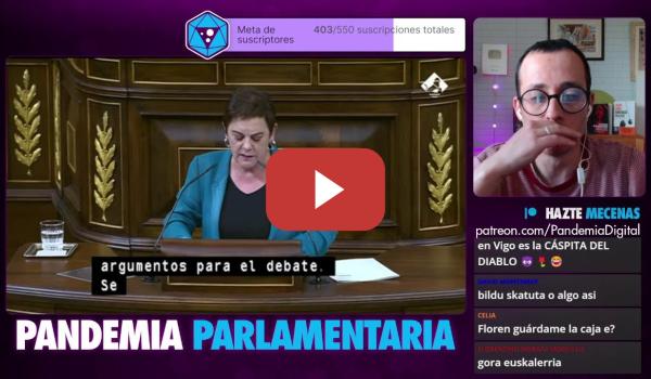 Embedded thumbnail for Pandemia Parlamentaria: Sesión de Control, Impuestos a los Yates, Vox y la Milana Bonita...
