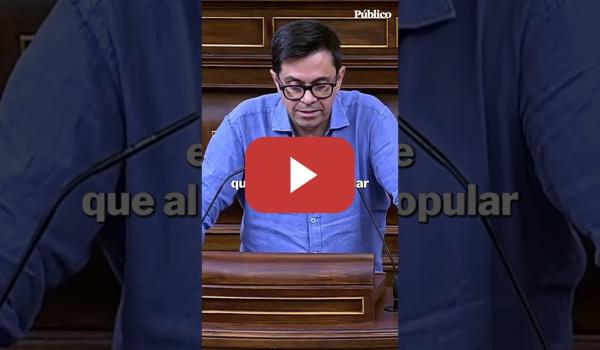 Embedded thumbnail for PISARELLO señala el acoso contra SÁNCHEZ: "Los ataques son por no haber sido servil con TRUMP"