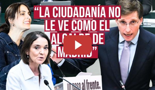 Embedded thumbnail for Más Madrid y el PSOE acorralan a Almeida: “Lo más alarmante es su silencio cómplice en Móstoles”