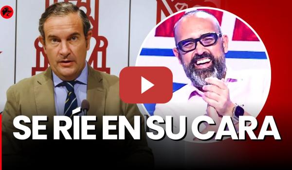 Embedded thumbnail for Risto Mejide se ríe en la cara del portavoz del PP por decir que ellos no mienten