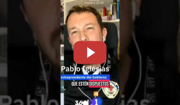 Embedded thumbnail for Pablo Iglesias tiene un mensaje para Aguirre y su propuesta de apoyar la Moción de Censura del PP
