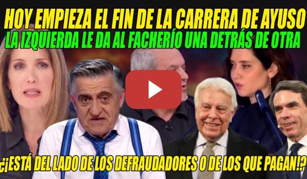 Embedded thumbnail for Para ENMARCAR la SACUDIDA a Ayuso de Wyoming, Intxaurrondo, Aroca y Ejerique⚡¡LLAMAMIENTO GOLPISTA!