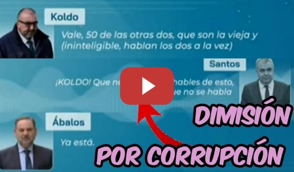 Embedded thumbnail for DIMITE EL NÚMERO 3 DEL PsoE SANTOS CERDÁN por sus conversaciones con Koldo y Ábalos sobre MORDIDAS
