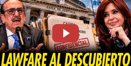 Embedded thumbnail for ABOGADO ESPAÑOL DESMONTA EL LAWFARE CONTRA CRISTINA KIRCHNER. JUSTICIA ARGENTINA PODRIDA