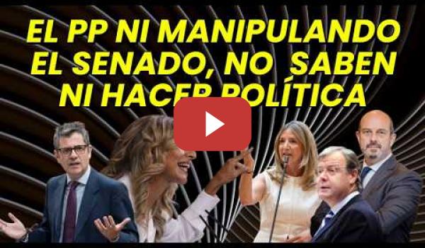 Embedded thumbnail for El Senado del PP cada día da más vergüenza ajena
