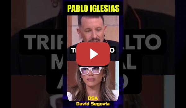 Embedded thumbnail for Pablo Iglesias, tripe salto mortal de Ayuso.