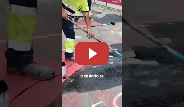 Embedded thumbnail for Un ayuntamiento del PP borra banderas palestinas antes de la llegada de la Vuelta a España