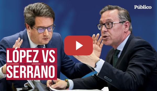 Embedded thumbnail for El intenso rifirrafe entre Óscar López y Alfonso Serrano: &quot;Deje usted de amenazar&quot;