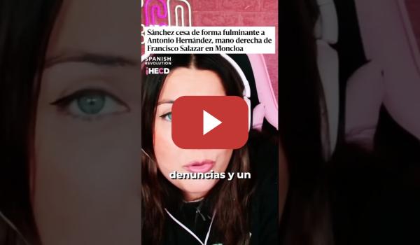 Embedded thumbnail for EL TIMING DEL PSOE CON SALAZAR ⏳ Marina Lobo destapa la &#039;purga&#039; que solo llega con portada