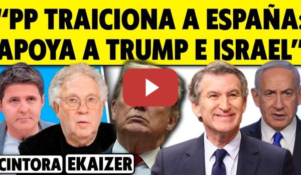 Embedded thumbnail for "FEIJÓO TRAICIONA A ESPAÑA: APOYA A TRUMP E ISRAEL". NETANYAHU CONTRA SÁNCHEZ. ANÁLISIS CON EKAIZER