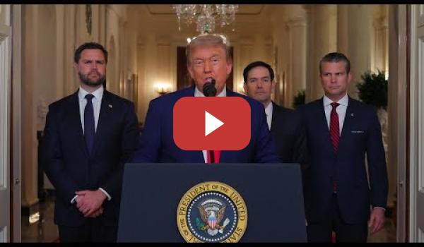 Embedded thumbnail for Trump advierte a Irán: &quot;si la paz no llega rápido, iremos por otros objetivos&quot;