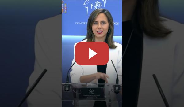 Embedded thumbnail for Exigimos al Gobierno que no comprometa más gasto militar en la cumbre de la OTAN | Ione Belarra