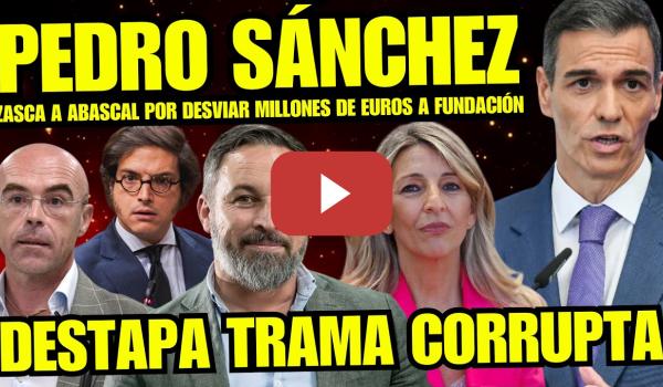 Embedded thumbnail for SANTIAGO ABASCAL ESTÁ MUERTO “PEDRO SÁNCHEZ DESTROZA A VOX POR DESVIAR DINERO FUNDACIÓN ABASCAL”