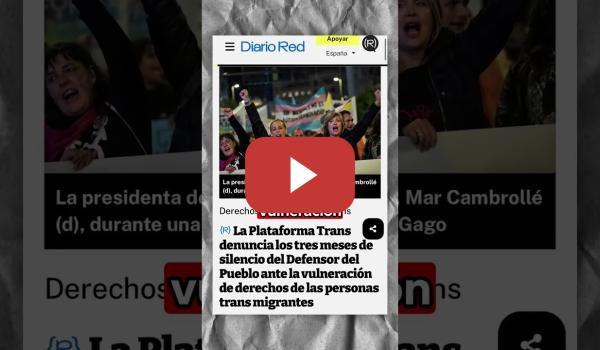 Embedded thumbnail for Respuesta a Santiago Segura sobre personas TRANS