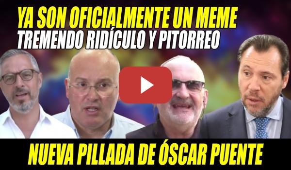 Embedded thumbnail for ENÉSIMA PILLADA de Óscar Puente y PITORREO de Losada con el PP, q se CONSAGRA como MEME💥