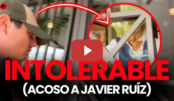 Embedded thumbnail for Vito Quiles acosa a Javier Ruíz y forcejean en la puerta de su casa