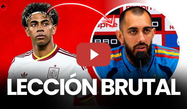 Embedded thumbnail for BORJA IGLESIAS retrata a la prensa deportiva por LAMINE YAMAL... les dice esto