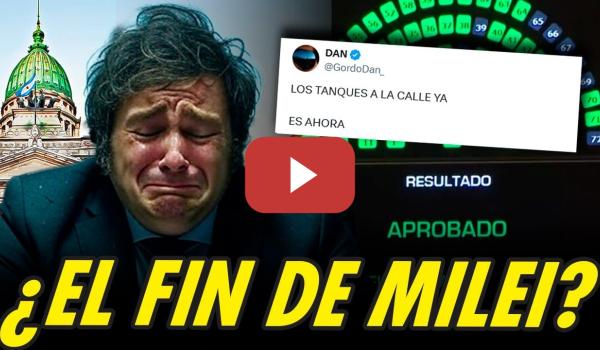 Embedded thumbnail for EL FIN DE MILEI: VETOS Y AUTOGOLPE DE ESTADO