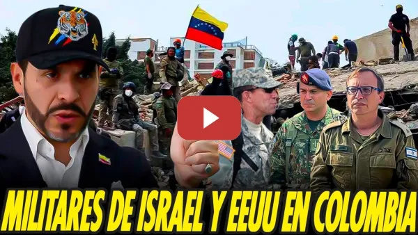 Embedded thumbnail for EL NUEVO PRESIDENTE DE COLOMBIA DEJA ENTRAR AL EJÉRCITO DE ISRAEL Y EEUU