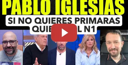 Embedded thumbnail for Pablo Iglesias, quien no quiere primarias quiere ser el primero. Javier Aroca responde.