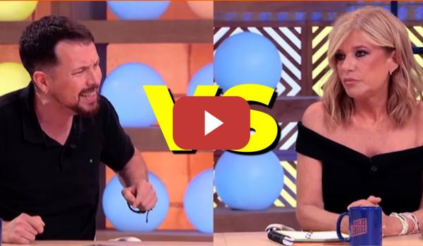Embedded thumbnail for El encontronazo entre Pablo Iglesias y Esther Palomera sobre Ana Rosa, Vito Quiles y Ferreras
