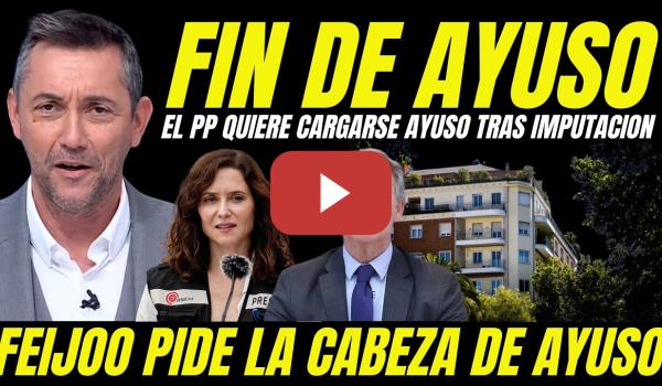Embedded thumbnail for TOPO DEL PP CONFIRMA QUE FEIJÓO VA A CARGARSE A AYUSO TRAS IMPUTACIÓN DELITO TRÁFICO DE INFLUENCIAS