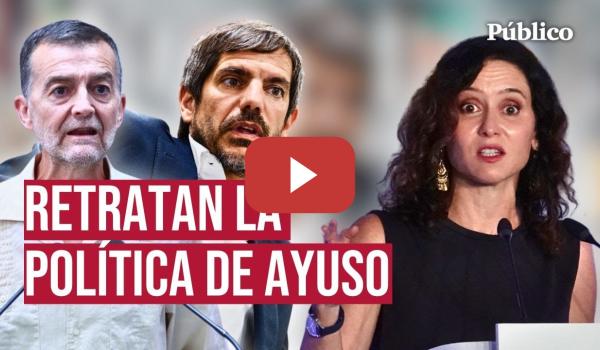 Embedded thumbnail for Urtasun carga contra el dumping fiscal de Ayuso: &quot;No se pueden recortar impuestos a los ricos&quot;