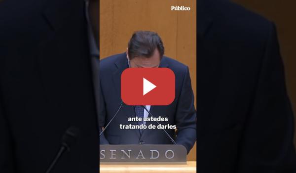 Embedded thumbnail for Óscar Puente, al PP: "Yo no me he escondido en el reservado de un restaurante para no dar la cara"