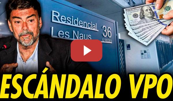 Embedded thumbnail for ESCÁNDALO EN LAS VPO DE ALICANTE: MÁS PRUEBAS DE VIVIENDAS PÚBLICAS PARA AMIGOS Y FAMILIARES