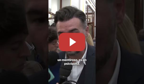 Embedded thumbnail for Rufián llama "psicópata" a Carlos Mazón por ir al funeral de Estado por las víctimas de la DANA