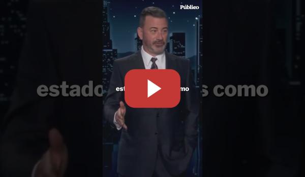 Embedded thumbnail for Jimmy Kimmel analiza en su programa la "gran victoria" que Trump ha conseguido frente a Irán