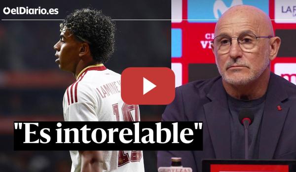 Embedded thumbnail for De la Fuente condena los insultos racistas: "Mi total y absoluta repulsa"