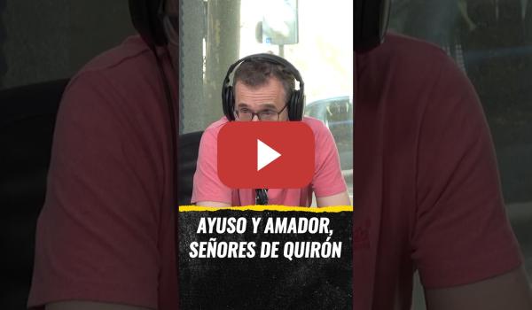 Embedded thumbnail for Ayuso y Amador, señores de Quirón (CARNE CRUDA)
