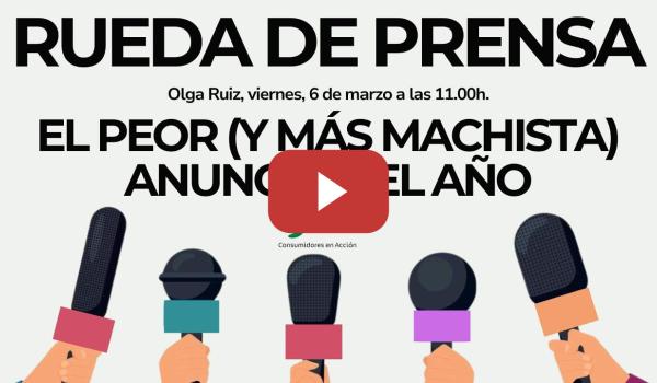 Embedded thumbnail for Nominados a El Peor (y más Machista) Anuncio de 2025