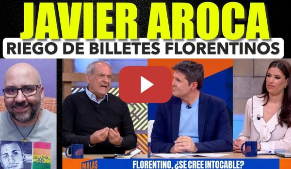 Embedded thumbnail for Javier Aroca. Florentino Pérez tiene a periodistas regados con billetes.